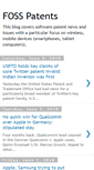 Mobile Screenshot of fosspatents.com